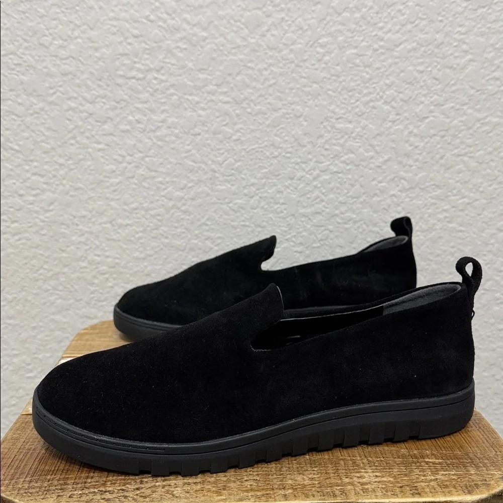 Vionic Uptown Willa Black Suede Loafers Size 9.5 NEW - Picture 4 of 8